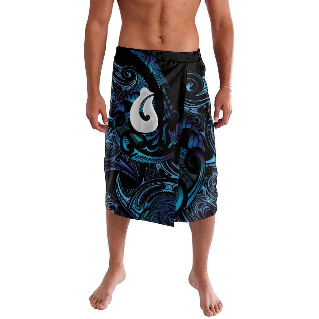 Hei Matau New Zealand Matariki Lavalava NZ Fish Hook Maori Art LT14 Purple - Polynesian Pride