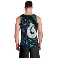 Hei Matau New Zealand Matariki Men Tank Top NZ Fish Hook Maori Art LT14 - Polynesian Pride