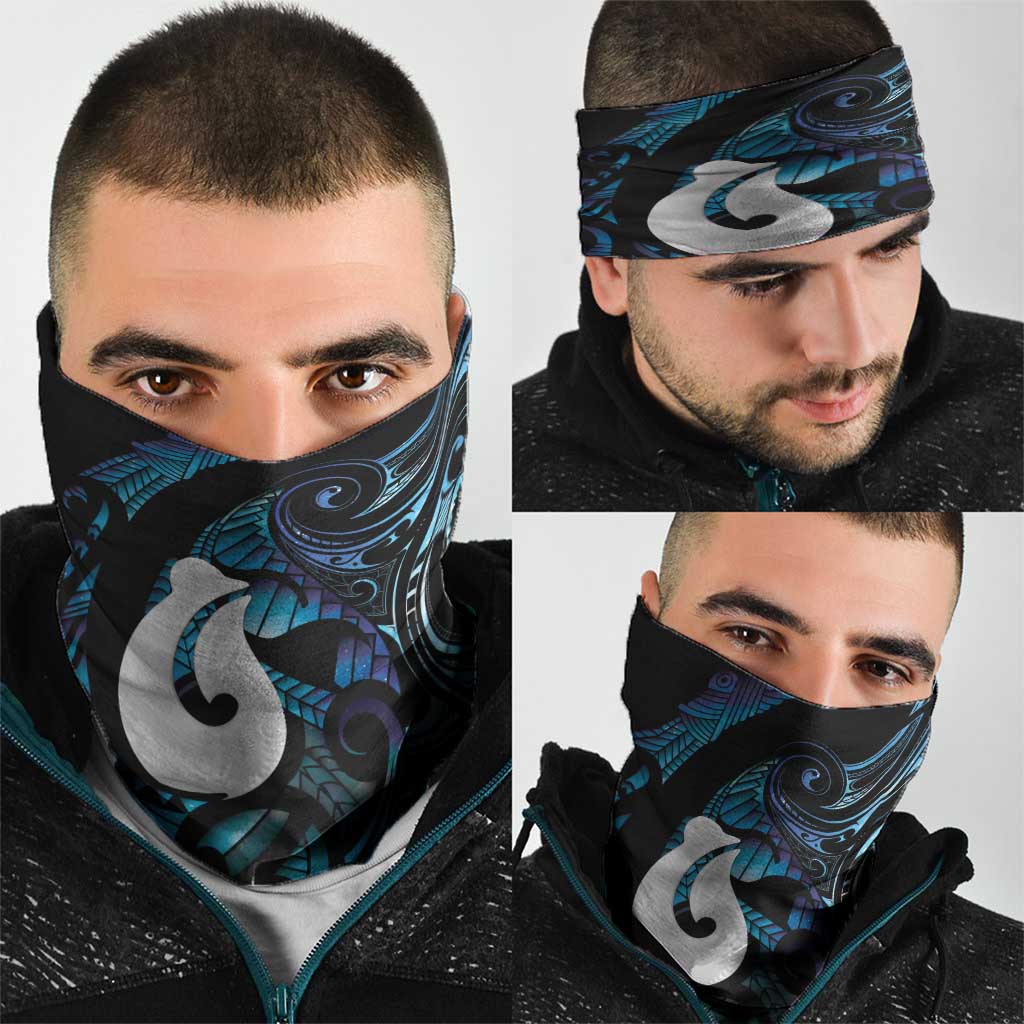 Hei Matau New Zealand Matariki Neck Gaiter NZ Fish Hook Maori Art LT14 - Polynesian Pride