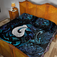 Hei Matau New Zealand Matariki Quilt Bed Set NZ Fish Hook Maori Art LT14 - Polynesian Pride