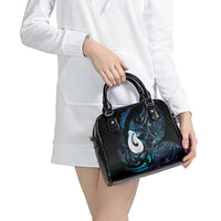 Hei Matau New Zealand Matariki Shoulder Handbag NZ Fish Hook Maori Art LT14 - Polynesian Pride