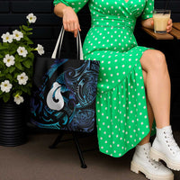 Hei Matau New Zealand Matariki Tote Bag NZ Fish Hook Maori Art LT14 - Polynesian Pride