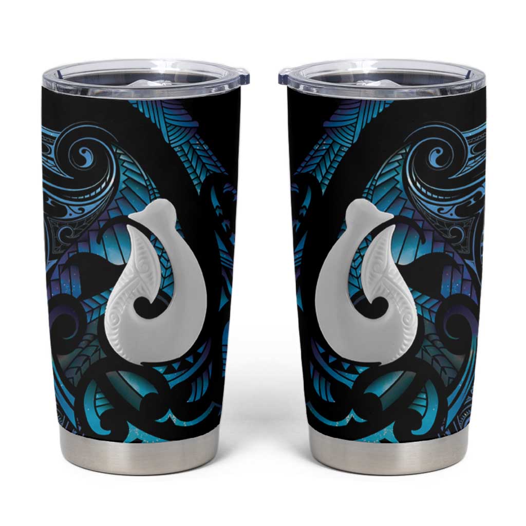 Hei Matau New Zealand Matariki Tumbler Cup NZ Fish Hook Maori Art