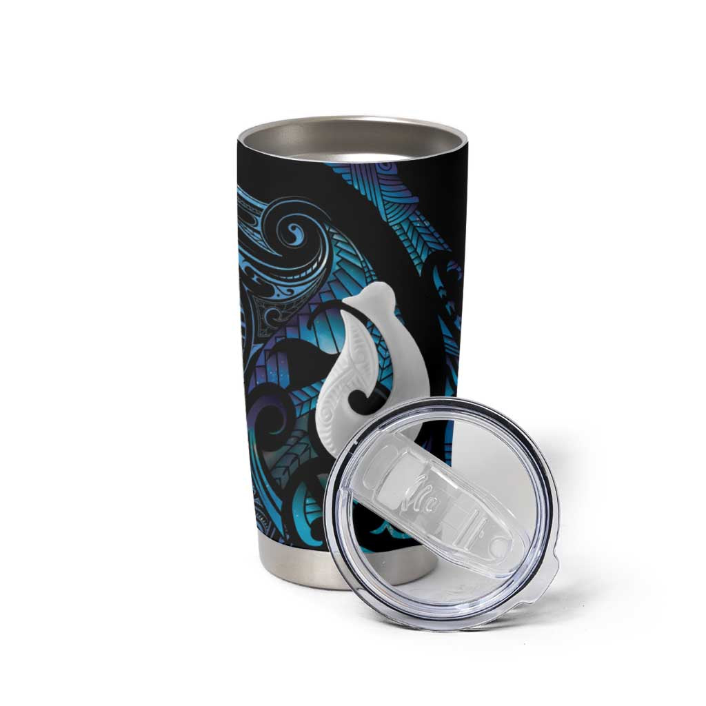 Hei Matau New Zealand Matariki Tumbler Cup NZ Fish Hook Maori Art