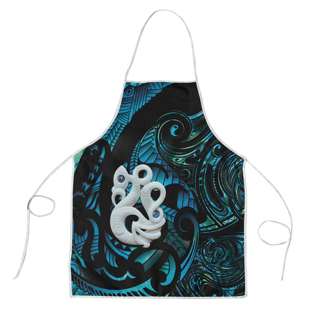 Manaia New Zealand Matariki Apron NZ Paua Shell Maori Art