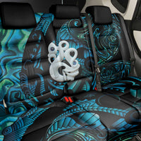 Manaia New Zealand Matariki Back Car Seat Cover NZ Paua Shell Maori Art LT14 - Polynesian Pride