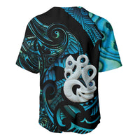 Manaia New Zealand Matariki Baseball Jersey NZ Paua Shell Maori Art LT14 - Polynesian Pride