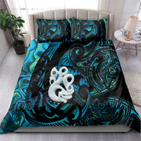Manaia New Zealand Matariki Bedding Set NZ Paua Shell Maori Art LT14 - Polynesian Pride