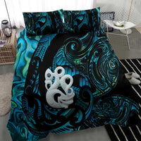 Manaia New Zealand Matariki Bedding Set NZ Paua Shell Maori Art LT14 - Polynesian Pride