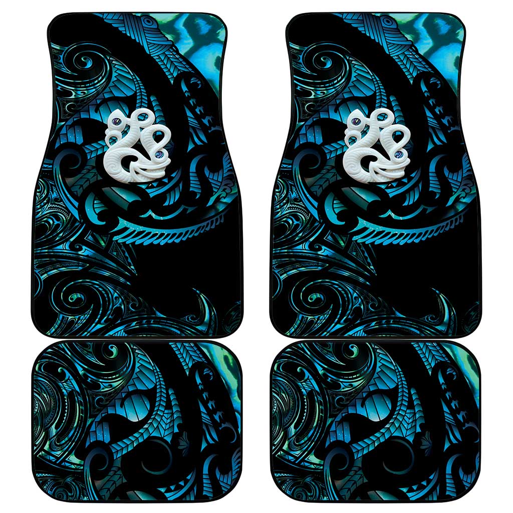 Manaia New Zealand Matariki Car Mats NZ Paua Shell Maori Art