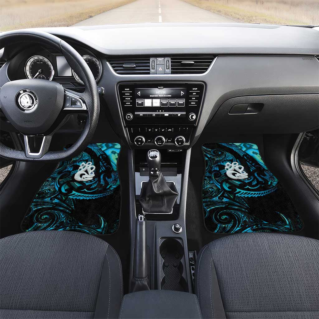 Manaia New Zealand Matariki Car Mats NZ Paua Shell Maori Art