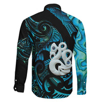 Manaia New Zealand Matariki Family Matching Mermaid Dress and Hawaiian Shirt NZ Paua Shell Maori Art