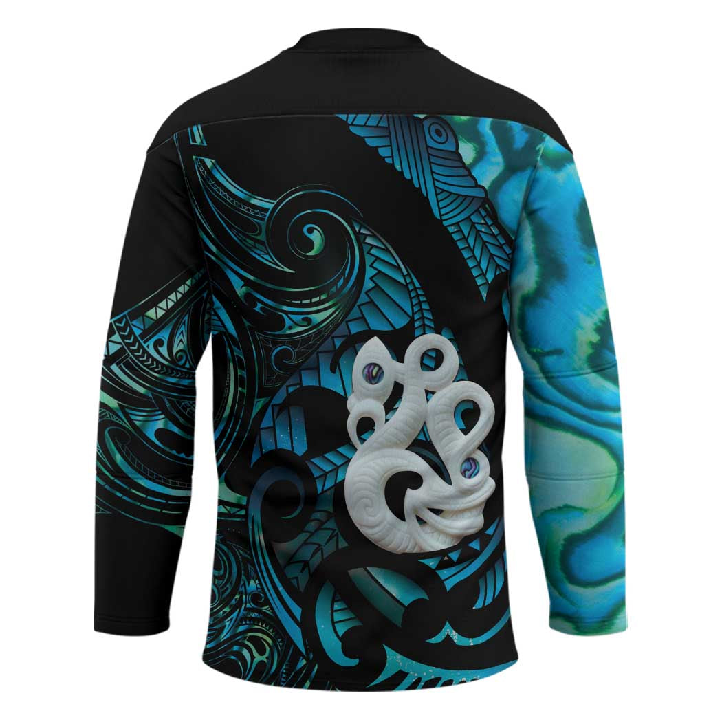 Manaia New Zealand Matariki Hockey Jersey NZ Paua Shell Maori Art LT14 - Polynesian Pride