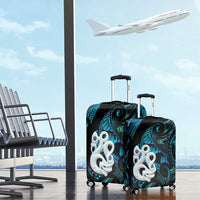 Manaia New Zealand Matariki Luggage Cover NZ Paua Shell Maori Art LT14 - Polynesian Pride