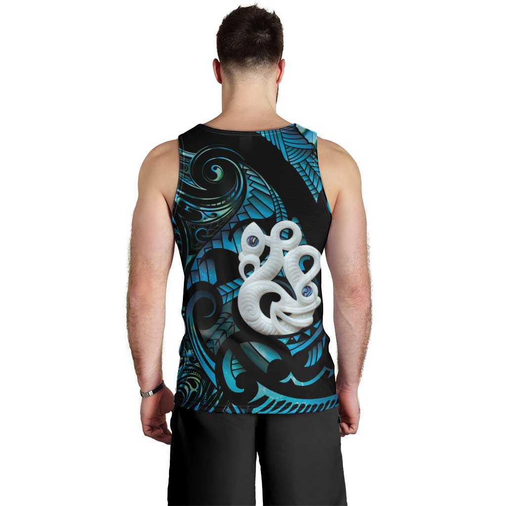 Manaia New Zealand Matariki Men Tank Top NZ Paua Shell Maori Art LT14 - Polynesian Pride
