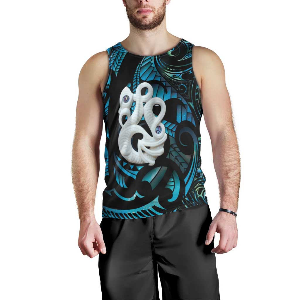 Manaia New Zealand Matariki Men Tank Top NZ Paua Shell Maori Art LT14 - Polynesian Pride