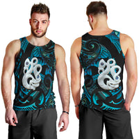 Manaia New Zealand Matariki Men Tank Top NZ Paua Shell Maori Art LT14 - Polynesian Pride
