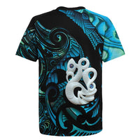 Manaia New Zealand Matariki Rugby Jersey NZ Paua Shell Maori Art LT14 - Polynesian Pride
