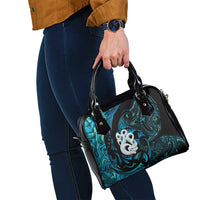Manaia New Zealand Matariki Shoulder Handbag NZ Paua Shell Maori Art LT14 - Polynesian Pride