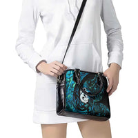 Manaia New Zealand Matariki Shoulder Handbag NZ Paua Shell Maori Art LT14 - Polynesian Pride