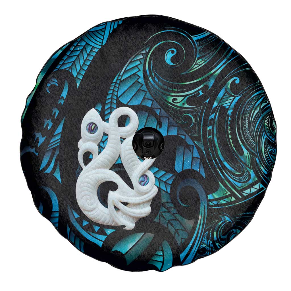 Manaia New Zealand Matariki Spare Tire Cover NZ Paua Shell Maori Art LT14 - Polynesian Pride