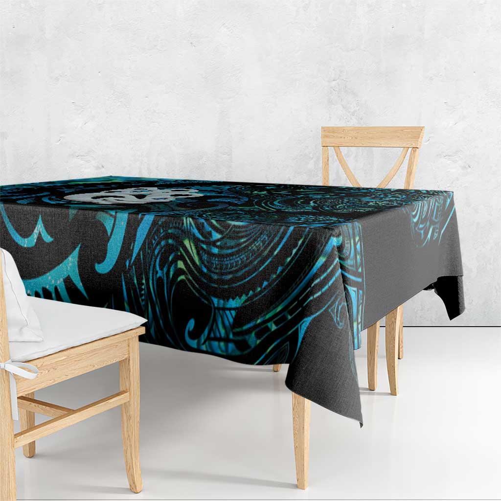 Manaia New Zealand Matariki Tablecloth NZ Paua Shell Maori Art LT14 - Polynesian Pride