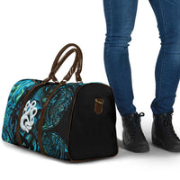 Manaia New Zealand Matariki Travel Bag NZ Paua Shell Maori Art LT14 - Polynesian Pride