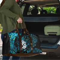 Manaia New Zealand Matariki Travel Bag NZ Paua Shell Maori Art LT14 - Polynesian Pride
