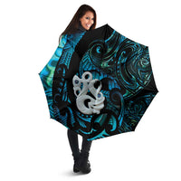 Manaia New Zealand Matariki Umbrella NZ Paua Shell Maori Art LT14 - Polynesian Pride