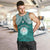 Personalised Marshall Islands Men Tank Top Turquoise Polynesian Tribal Mix Coat Of Arms LT14 - Polynesian Pride