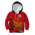 Polynesian Pride Remembrance Day PNG Kid Hoodie Papua New Guinea We Will Remember Them LT14 Hoodie Red - Polynesian Pride
