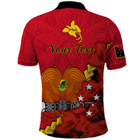 Custom Remembrance Day PNG Polo Shirt Papua New Guinea We Will Remember Them LT14 - Polynesian Pride