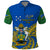 Polynesian Pride Independence Day Solomon Islands Polo Shirt Happy 45th Anniversary LT14 Blue - Polynesian Pride