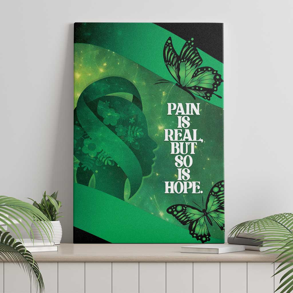 World Mental Health Awareness Month Canvas Wall Art Warriors Brave Strong Galaxy Vibes LT14 - Polynesian Pride