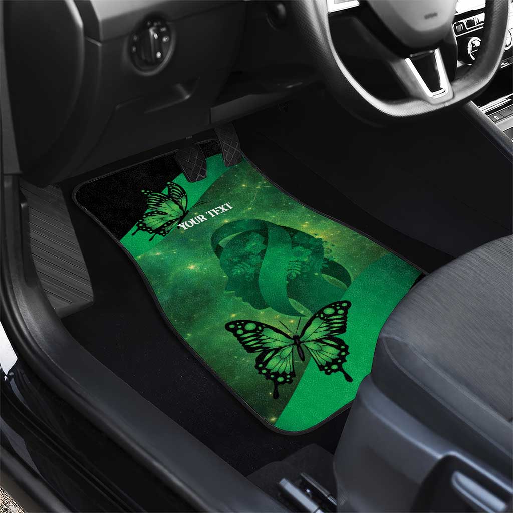 World Mental Health Awareness Month Car Mats Warriors Brave Strong Galaxy Vibes LT14 - Polynesian Pride