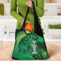 World Mental Health Awareness Month Grocery Bag Warriors Brave Strong Galaxy Vibes LT14 - Polynesian Pride