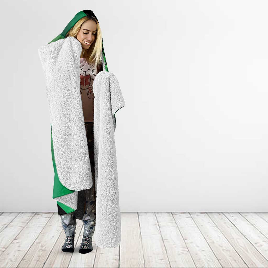 World Mental Health Awareness Month Hooded Blanket Warriors Brave Strong Galaxy Vibes