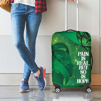 World Mental Health Awareness Month Luggage Cover Warriors Brave Strong Galaxy Vibes