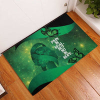World Mental Health Awareness Month Rubber Doormat Warriors Brave Strong Galaxy Vibes LT14 - Polynesian Pride