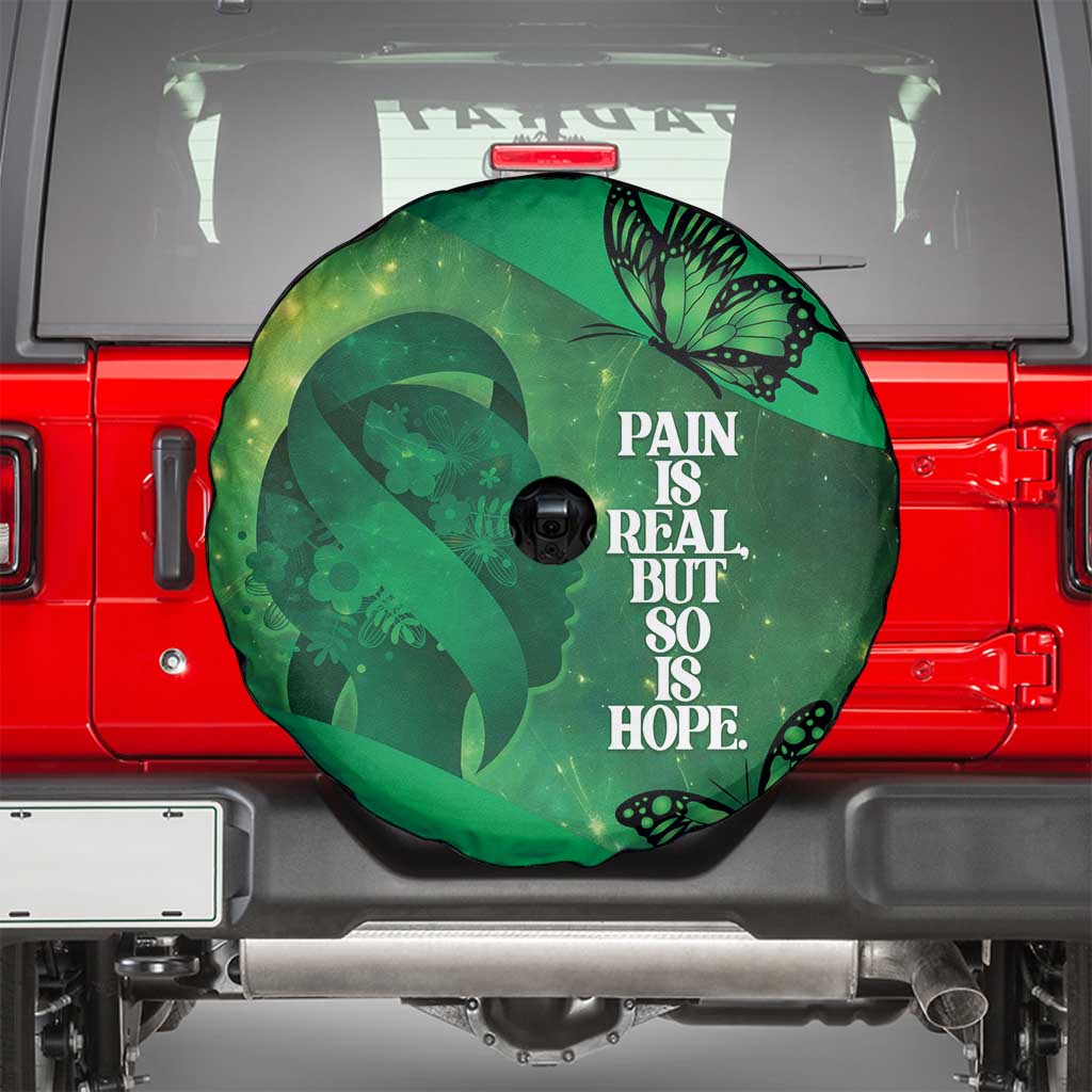 World Mental Health Awareness Month Spare Tire Cover Warriors Brave Strong Galaxy Vibes