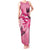 Polynesia Breast Cancer Awareness Month Tank Maxi Dress Pink Ribbon Mix Butterflies