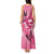 Polynesia Breast Cancer Awareness Month Tank Maxi Dress Pink Ribbon Mix Butterflies