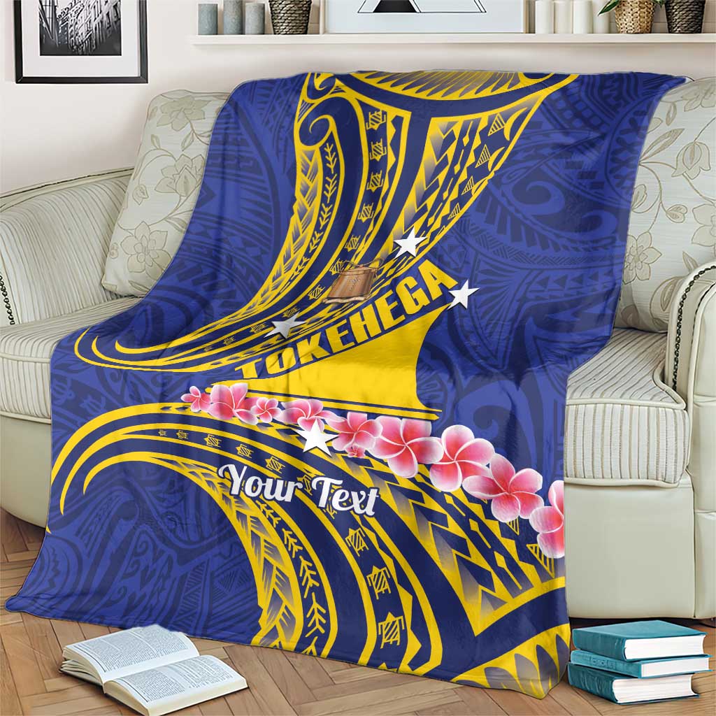 Personalised Tokelau Tokehega Day Blanket Tokelauan Tatau Flag Color - Polynesian Pride