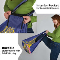 Personalised Tokelau Tokehega Day Grocery Bag Tokelauan Tatau Flag Color - Polynesian Pride