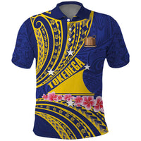 Personalised Tokelau Tokehega Day Polo Shirt Tokelauan Tatau Flag Color - Polynesian Pride