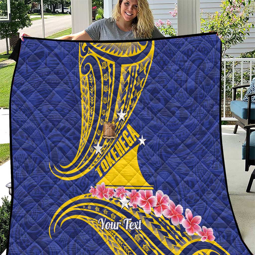 Personalised Tokelau Tokehega Day Quilt Tokelauan Tatau Flag Color - Polynesian Pride