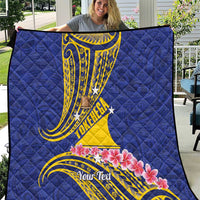 Personalised Tokelau Tokehega Day Quilt Tokelauan Tatau Flag Color - Polynesian Pride