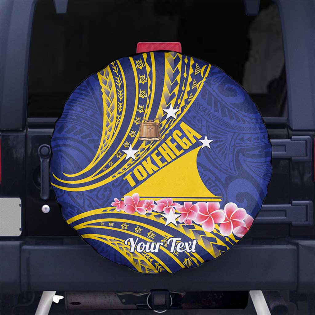 Personalised Tokelau Tokehega Day Spare Tire Cover Tokelauan Tatau Flag Color - Polynesian Pride