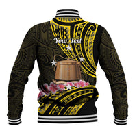 Personalised Tokelau Tokehega Day Baseball Jacket Tokelauan Tatau Black Color - Polynesian Pride