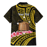 Personalised Tokelau Tokehega Day Family Matching Mermaid Dress and Hawaiian Shirt Tokelauan Tatau Black Color - Polynesian Pride